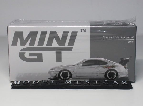Amazon.co.jp: MINIGT 1/64 Nissan Silvia Top Secret (S15) Silver